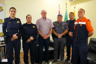 06.10.2023 Secretaria de Segurança e Defesa Civil apresenta ações realizadas em Bragança Paulista ao novo comando da Polícia Militar (1)