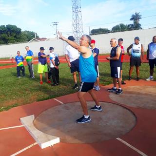 Atleta Marco Stefani - 02 lugar Arremesso de Peso