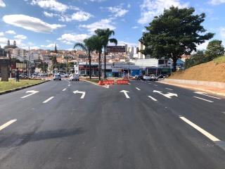Nova configuração da rotatória do Tasca está em fase final de implantação