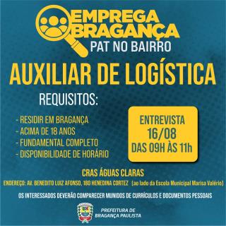 Auxiliar de logística