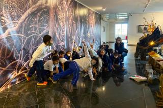 17.08.2022 Crianças da Rede Municipal de Ensino visitam a exposição “Brasis – Expedição Serrinha” (1)