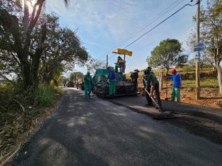 Finalizado o recapeamento da Estrada Braz Barrese, no Araras dos Mori Binos 01