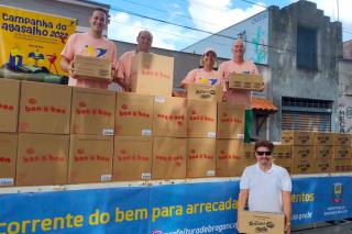 15.04.2022 Produtos achocolatados são entregues às famílias em situação de vulnerabilidade cadastradas no Fundo Social (1)