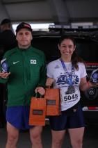 GCMs Claiton e Cristiane de Bragança Paulista conquistaram medalhas