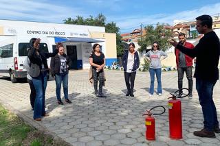 Centro Dia do Idoso treinamento incêndio 01
