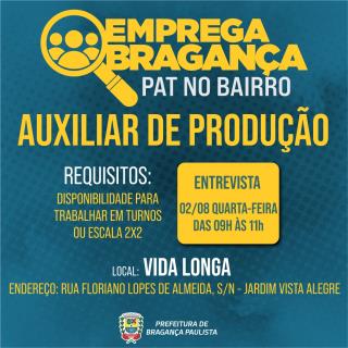 31.07.2023 Auxiliar de produção