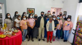 Prefeito e Primeira-Dama visitam sede do Fundo Social (1)