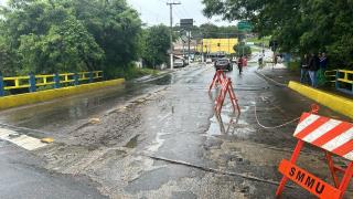 Prefeitura de Bragança Paulista interdita parcialmente Ponte na Rua Aquiles Bianchi para reparos  (2)