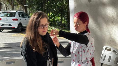 Vacinação contra gripe, Covid-19 e febre amarela acontece no Paço Municipal 01