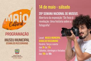 ARTE_abertura da exposição “Do foco à revelação Uma história sobre a fotografia”