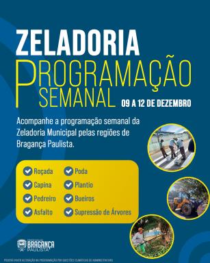 Prefeitura intensifica ações de serviços e zeladoria