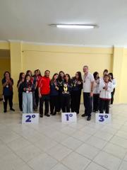 Ouro na equipe de Dama feminino