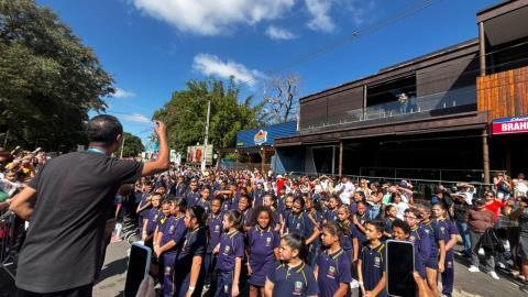 Música, talento e emoção marcam o 3º Encontro Municipal de Bandas Marciais 12