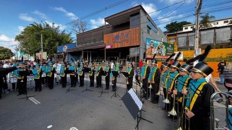 Música, talento e emoção marcam o 3º Encontro Municipal de Bandas Marciais 15