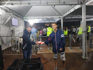 Doação voluntária de alimentos