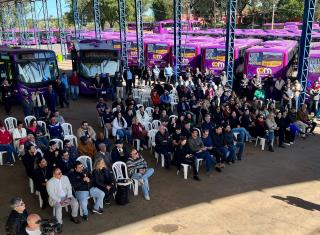 Prefeitura de Bragança Paulista entrega 38 novos ônibus e amplia renovação da frota municipal (2)