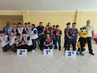 Bronze equipe de Damas masculino
