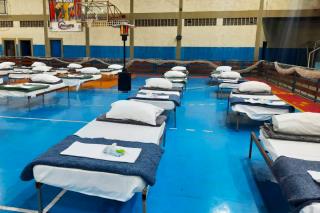 Abrigo está preparado para receber até 50 pessoas