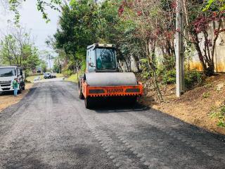 Recape na estrada municipal José Lázaro Ferreira, bairro Araras dos Mori