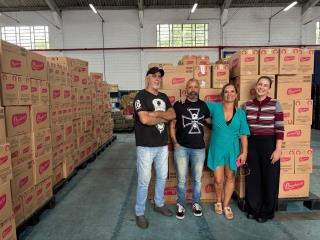 Bauducco realiza doação de alimentos ao Fundo Social de Solidariedade de Bragança Paulista