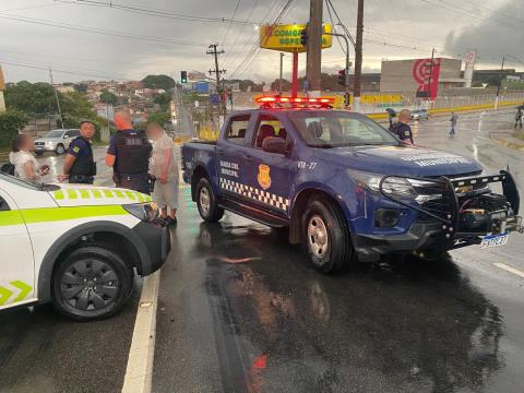 GCM prende procurado que atuava que atuava como flanelinha em jogo do Red Bull Bragantino