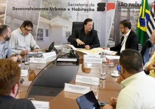 Prefeitura de Bragança Paulista participa de reunião com o Governo do Estado para discutir novas políticas habitacionais
