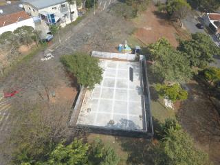 Quadra Praça Objetivo sendo construída 02
