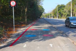 04.08.2022 Novo trecho da ciclovia recebe iluminação (2)