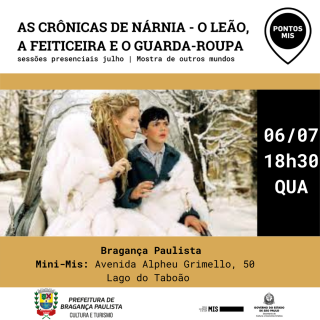 ARTE_As crônicas de Nárnia, o Leão, a Feiticeira e o guarda-roupa