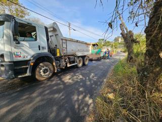 Finalizado o recapeamento da Estrada Braz Barrese, no Araras dos Mori Binos 02