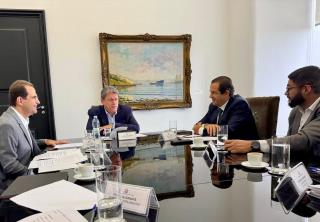 Reunião dos Prefeitos Edmir e Elmir Chedid com Governador Tarcísio 02