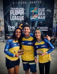 Júlia Izzo de Morais, Bruno Gayer e Taynara de Oliveira Lacerda