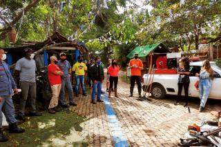 31.05.21 Meio Ambiente realizou curso de brigadista para moradores da Serrinha (4)