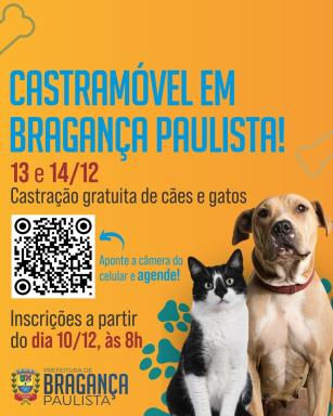 Castramóvel acontece nos dias 13 e 14 de dezembro em Bragança Paulista