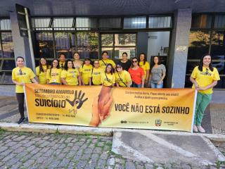 Secretaria de Saúde realiza pedágio informativo em alusão a campanha Setembro Amarelo (2)