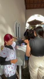 Vacinação contra gripe, Covid-19 e febre amarela acontece no Paço Municipal 02