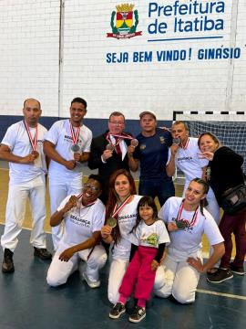 Capoeira de Bragança conquista sete medalhas e garante pódio por equipes nos Jogos Regionais