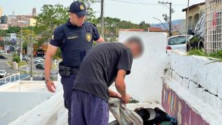 GCM detém homem com dois mandados de prisão durante a Operação Mão Amiga e Cidade Segura em Braganç (3)
