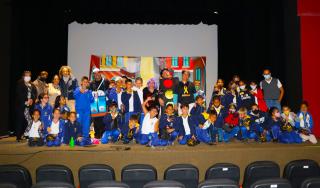 19.05.2022 Maio Amarelo-Espetáculo Teatral Parada Obrigatória é apresentado aos alunos da Rede Municipal  (4)