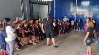 Estudantes da Rede Municipal de Bragança Paulista vivenciam experiência no Estádio do Red Bull Braganti (1)