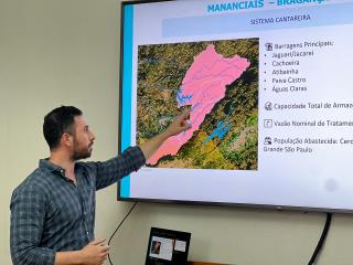 Prefeitura de Bragança Paulista e Sabesp discutem segurança hídrica do município