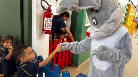 15 mil ovos de Páscoa são distribuídos aos alunos da rede municipal de Bragança Paulista