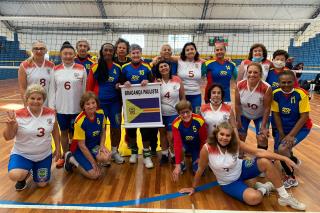 Equipe bragantina de Vôlei Adaptado