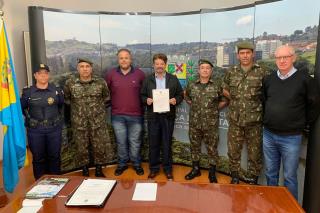 Prefeito Prof. Amauri Sodré toma posse como Presidente da Junta de Serviço Militar (3)