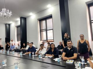 Prefeito Edmir Chedid realiza reunião com vereadores e secretários municipais em Bragança Paulista (4)