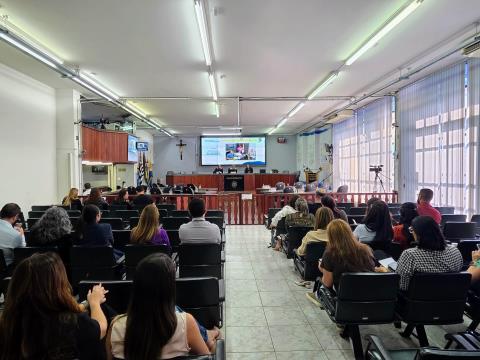Secretaria Municipal de Saúde presta contas na Câmara Municipal referente ao 1º quadrimestre de 2026