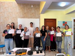 Entrega Certificados Curso Cuidador de Idosos