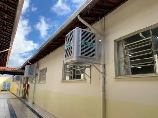 25.05.2023 Projeto Piloto do Sistema de Climatização da E.M. Prof. Fernando Amos Siriani é inaugurado (2)