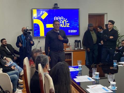 Iluminação pública entra em nova etapa com lançamento do Bragança Luz
