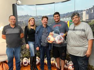 30.06.2023 Prefeito recebe no gabinete clubes de futebol do Campeonato Amador de Futebol Série A (1ª Divisão) (3)